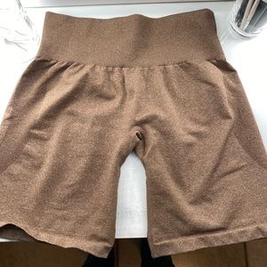 Mocha contour seamless shorts